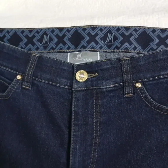 JM Collection Petite Women’s Capri Denim Pants size 8P Jeans - Picture 4 of 13